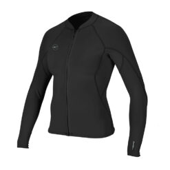 O' Neill Women's Reactor-2 1.5mm Front Zip Wetsuit Jacket - Black