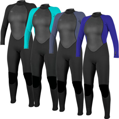 O'Neill Women's Reactor-2 3/2mm Back Zip Full Wetsuit - Image