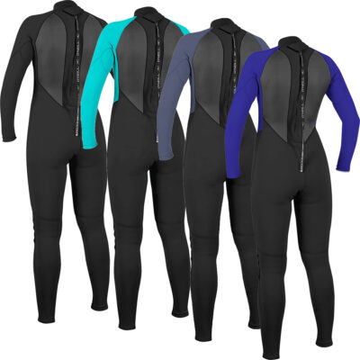 O'Neill Women's Reactor-2 3/2mm Back Zip Full Wetsuit - Image