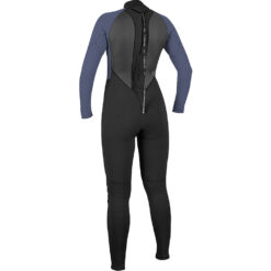 O'Neill Women's Reactor-2 3/2mm Back Zip Full Wetsuit - Black / Mist
