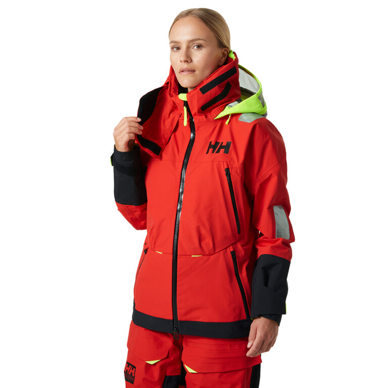 Helly Hansen Womens Aegir Race Jacket 2.0 2024 - Alert Red