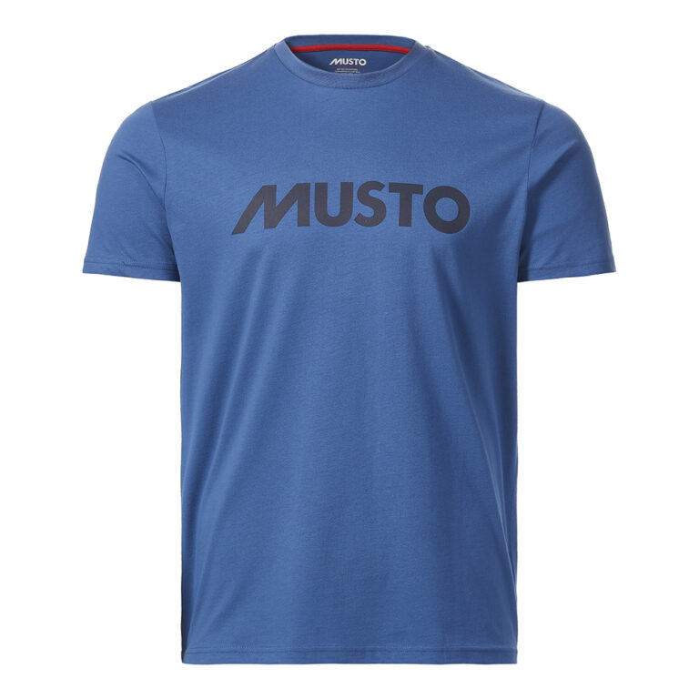 Musto Logo Tee - Marine Blue