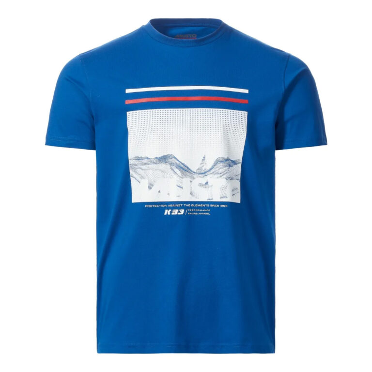 Musto Sardinia Graphic Short Sleeve Tee - Racer Blue