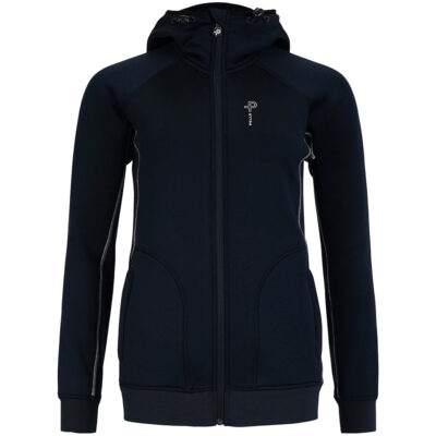 Pelle Womens Levo RIB Hoodie - Dark Navy