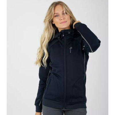 Pelle Womens Levo RIB Hoodie - Dark Navy