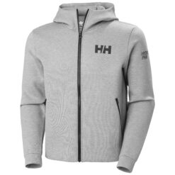 Helly Hansen HP Ocean Sailing Full Zip Jacket 2.0 - Grey Melange