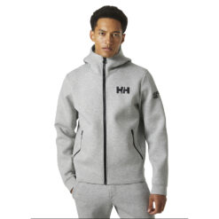 Helly Hansen HP Ocean Sailing Full Zip Jacket 2.0 - Grey Melange