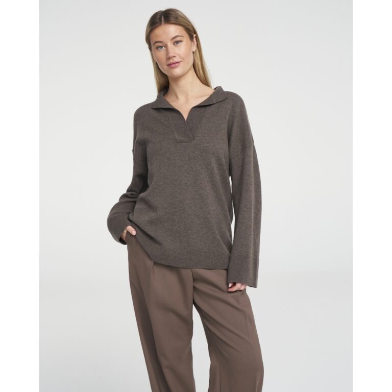 Holebrook Sample Bittan Sweater Ladies - Dark Taupe - Small - Image