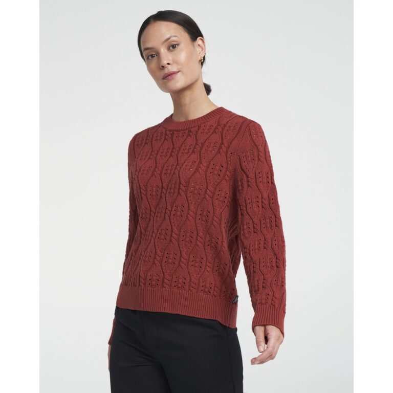 Holebrook Sample Filippa Crew Ladies - Maple Red - Small - Image