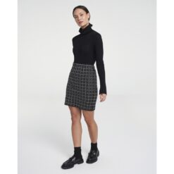 Holebrook Sample Gry Skirt Ladies - Black (multi col) - Small - Image