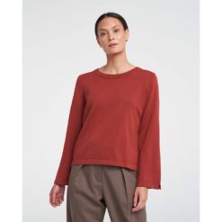 Holebrook Sample Hulda Crew Ladies - Maple Red - Small - Image