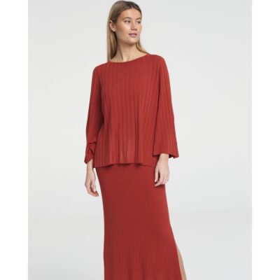 Holebrook Sample Patricia Top Ladies - Maple Red - Small - Image