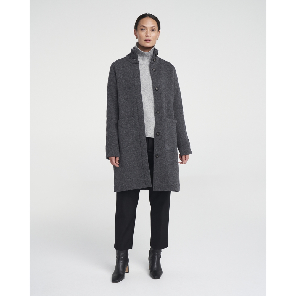 Dark grey clearance ladies coat