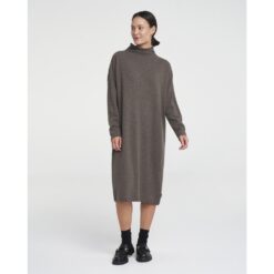 Holebrook Sample Tora Dress Ladies - Dark Taupe - Small - Image