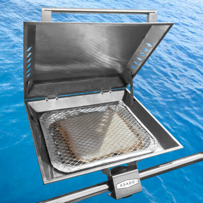 Asado Boat BBQ With Lid - Image