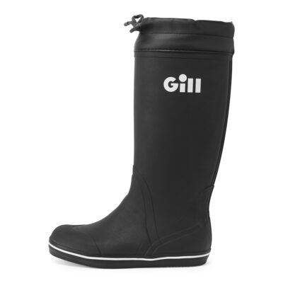 Gill Junior Tall Yachting Boot - Black