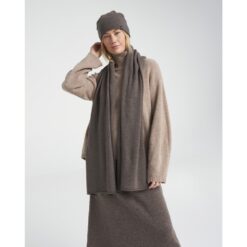 Holebrook Sample Smogen Scarf Ladies - Dark Taupe - Image