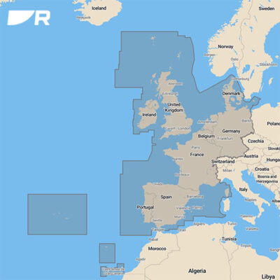 Raymarine Lighthouse Chart - West Europe