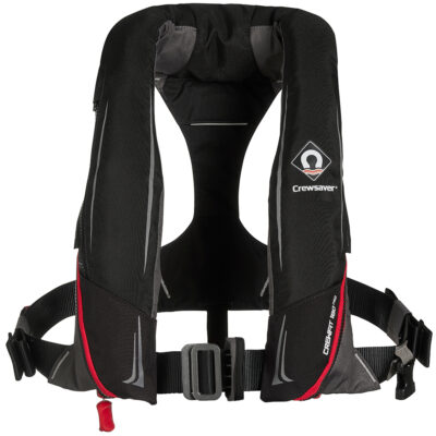 Crewsaver Crewfit 180N Pro Lifejacket - Auto w.Harness - Black