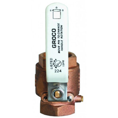 Groco Bronze In-Line Ball Valve - Image