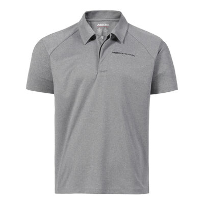 Musto Evolution Newport Osm Edye Polo - Grey Melange