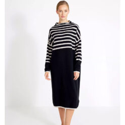 Holebrook Sample Tora Dress Ladies - Black/Oyster - Small - Image