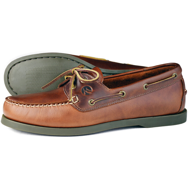 Apache Moose Fastnet Deck Shoes - Brown