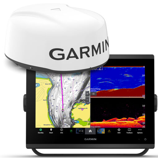 Garmin Radar Bundle GPSMAP 1223XSV with GMR 18 HD3 Radome Marine