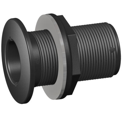 TruDesign Domed Skin Fitting - Black