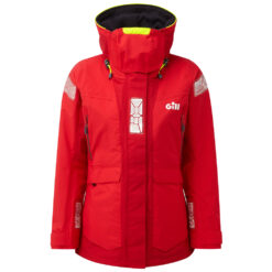 Gill OS2 Offshore Jacket For Women 2021 - Red/Bright Red