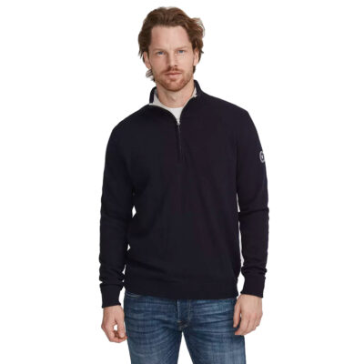 Holebrook Stellan T-Neck Windproof - Navy