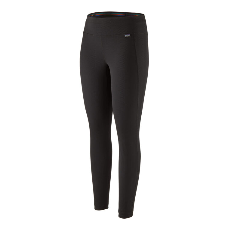 Patagonia Capilene Baselayer Woman's Bottoms - Black - Black