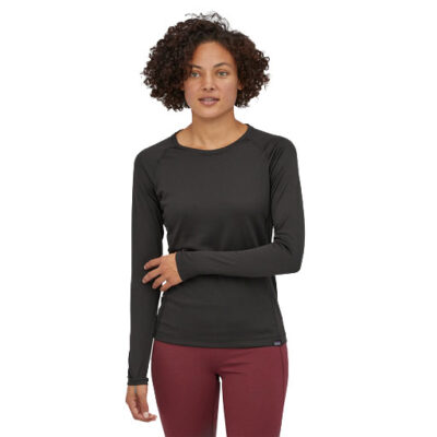 Patagonia Capilene Baselayer Woman's Top - Black - Black