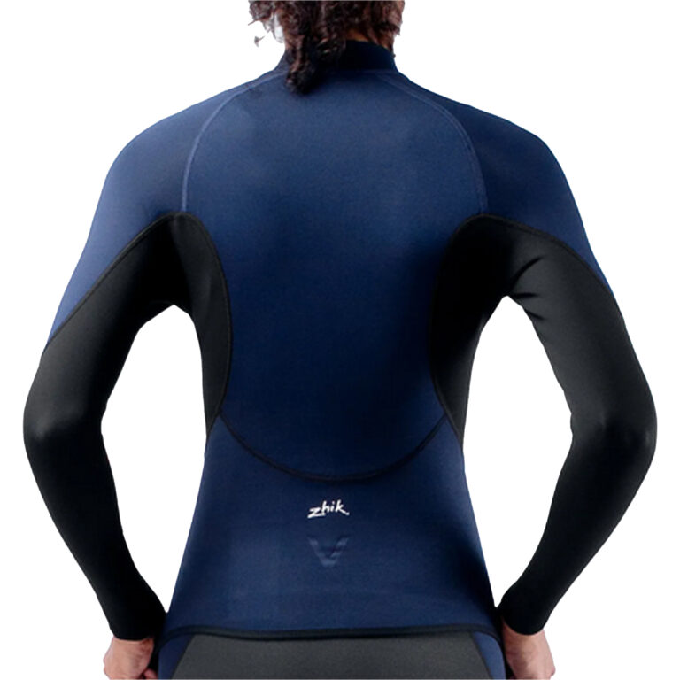 Zhik Microfleece V 1mm Neoprene Long Sleeve Top for Women - Navy