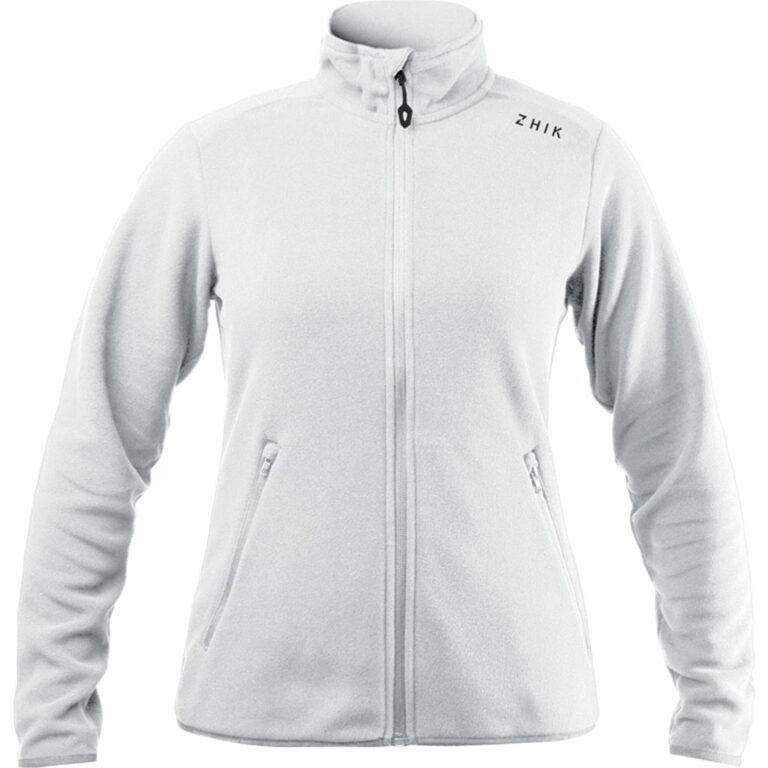 Zhik Polartec Fleece Zip Jacket for Women - Platinum