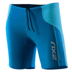 2XU Comp Tri Short + Pockets for Women- Blue - Size Small - Image