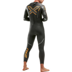 2XU P:2 Propel Swim Wetsuit - Black/Orange - Size Small - Image