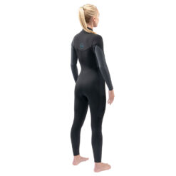 Dakine Quantum Chest Zip Wetsuit 5/4/3mm for Women - Black/Grey - Size US 4 - Image
