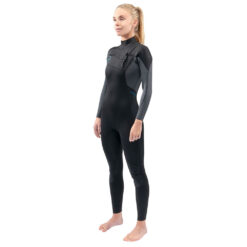 Dakine Quantum Chest Zip Wetsuit 5/4/3mm for Women - Black/Grey - Size UK12 - Image