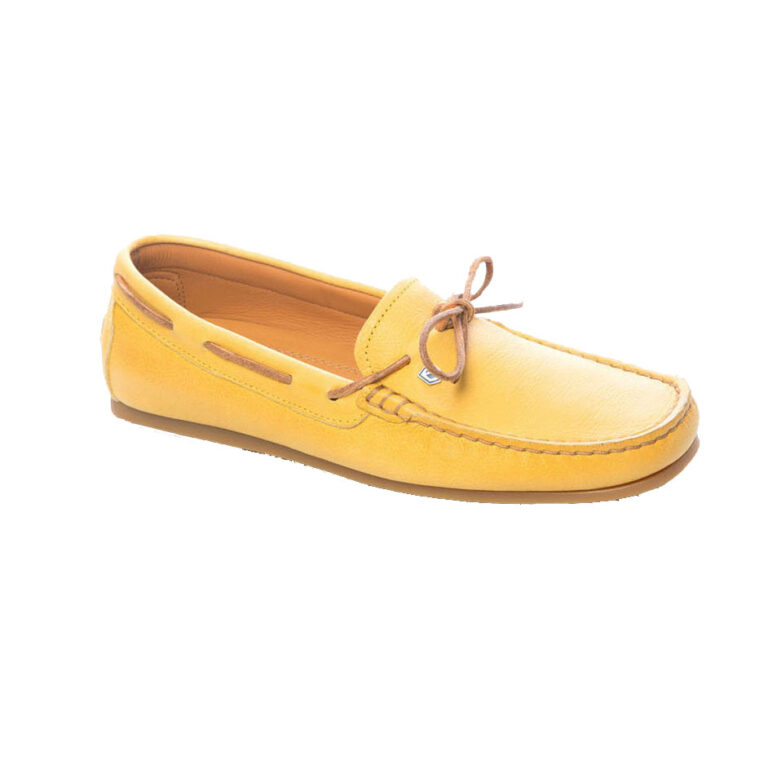 Dubarry Bahamas Deck Shoes for Women - Mustard