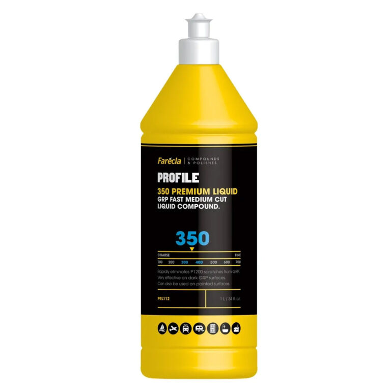 Farecla 350 Profile Premium Liquid GRP Fast Medium Cut Compound 1 Litre - Image