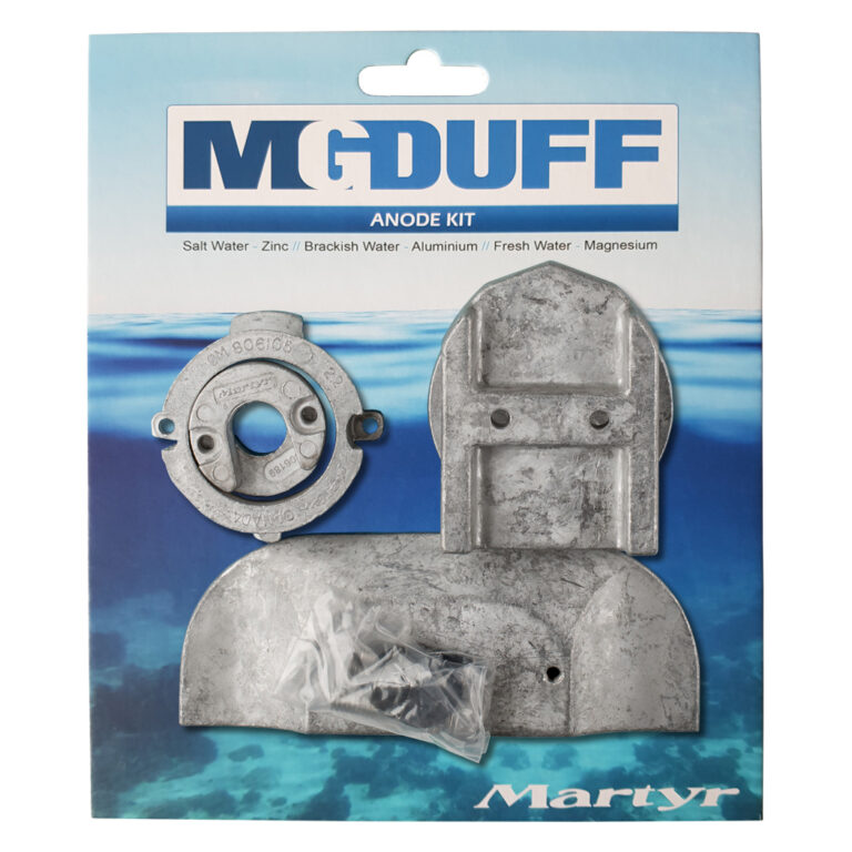 MG Duff Zinc Alpha 1 Gen 2 Anode Kit - Mercury / Mercruiser - Image