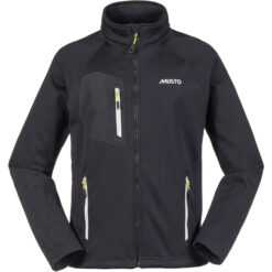 Musto Frome Mid Layer Fleece Jacket - Black - Size Small - Image
