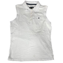 Musto Monaco Sleeveless Polo for Women - White - Size 12 - Image