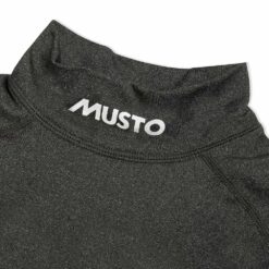 Musto Thermal Base Layer Long Sleeve Top - Dark Grey Marl