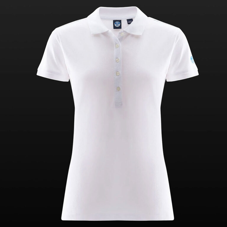 North Sails Pique Polo for Women - White