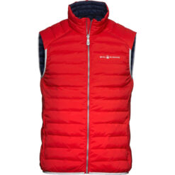 Sail Racing Link Down Vest - Red - Size Small - Image