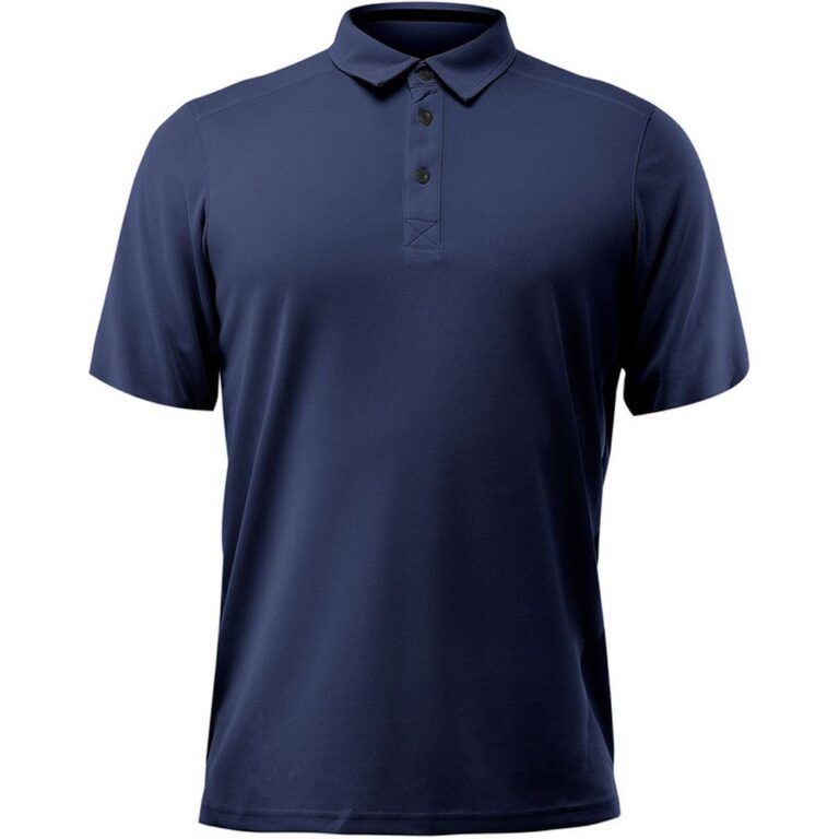 Zhik LT Short Sleeve Polo Top - Navy Blue - Size Small - Image