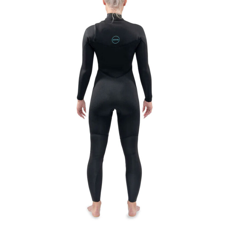 Dakine Mission Chest Zip Wetsuit 5/4/3mm for Women - Black - Size 6us / 12uk - Image