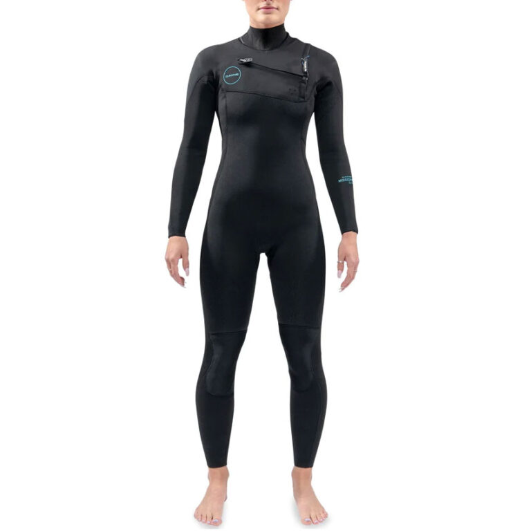 Dakine Mission Chest Zip Wetsuit 5/4/3mm for Women - Black - Size 6us / 12uk - Image